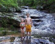 Lake Jordan&nbsp;Waterfall fun